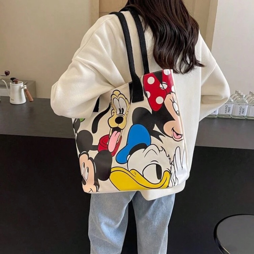 Disney Character Tote Bag - Multicolor, Disney Mickey & Friends Tote